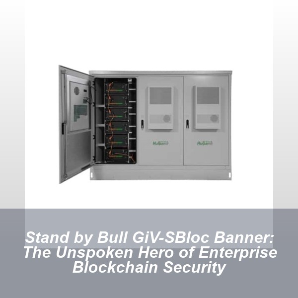 Stand by Bull GiV-SBloc Banner: The Unspoken Hero of Enterprise Blockchain Security